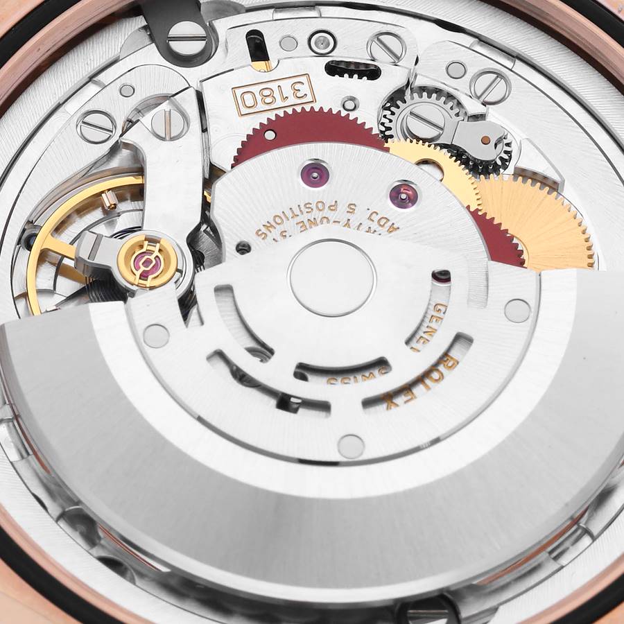 Eye-catching Rolex Cellini Dual Time Everose Rose Gold Automatic Mens Replica Watches 50525 — image 7
