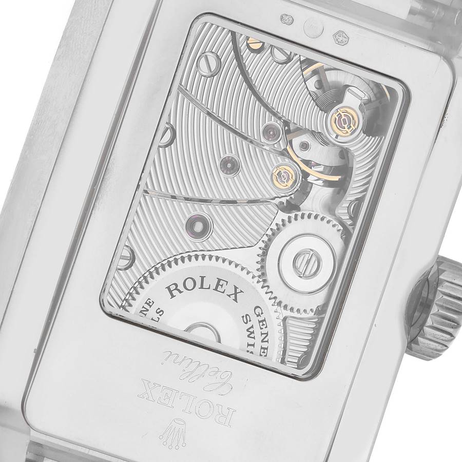 Inexpensive Rolex Cellini Prince White Gold Silver Dial Mens Watch 5441 — image 6