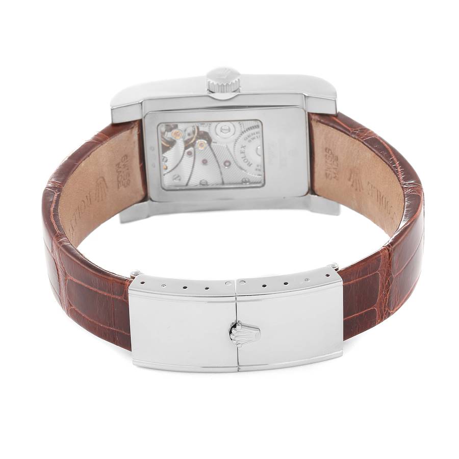 Inexpensive Rolex Cellini Prince White Gold Silver Dial Mens Watch 5441 — image 7