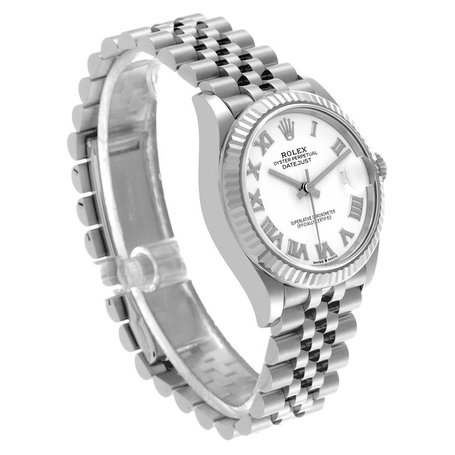 Captivating Rolex Datejust 31 Midsize Steel White Gold Ladies Watch 278274 — image 3