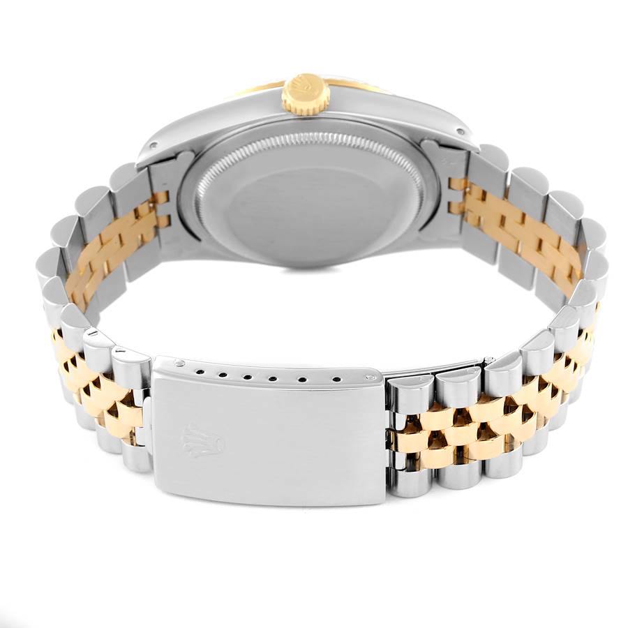 Worth Buying Rolex Datejust 36mm Steel Yellow Gold Diamond Dial Watch 16233 — image 7