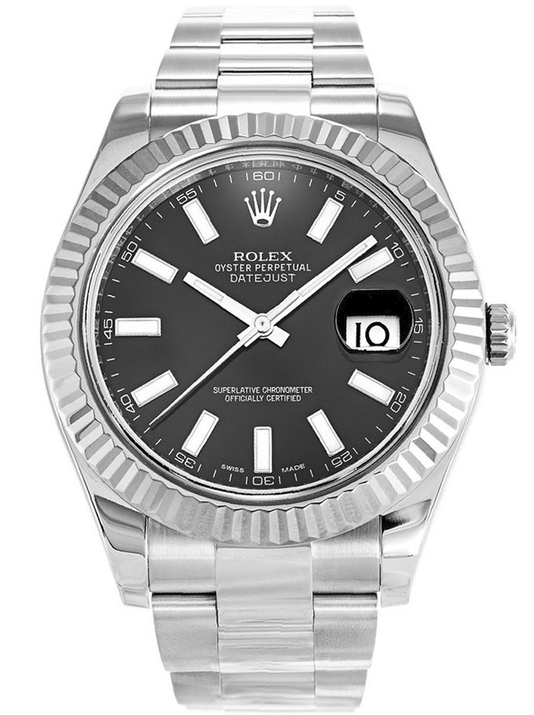 Priceless Rolex Datejust 41mm Black Dial — image 1