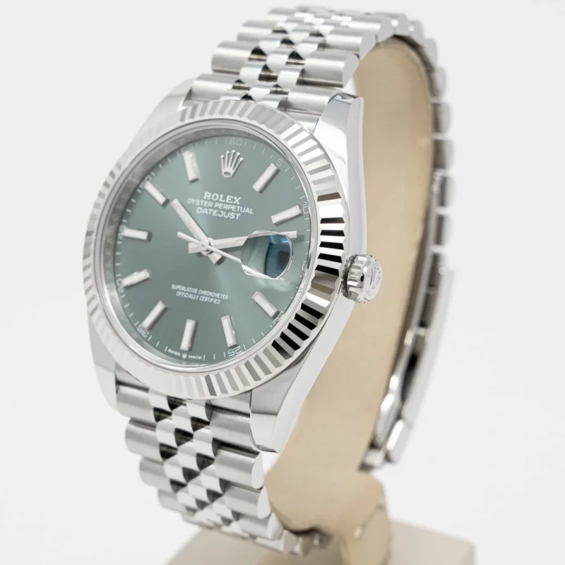 Unique Rolex Datejust 41mm Green Dial — image 3