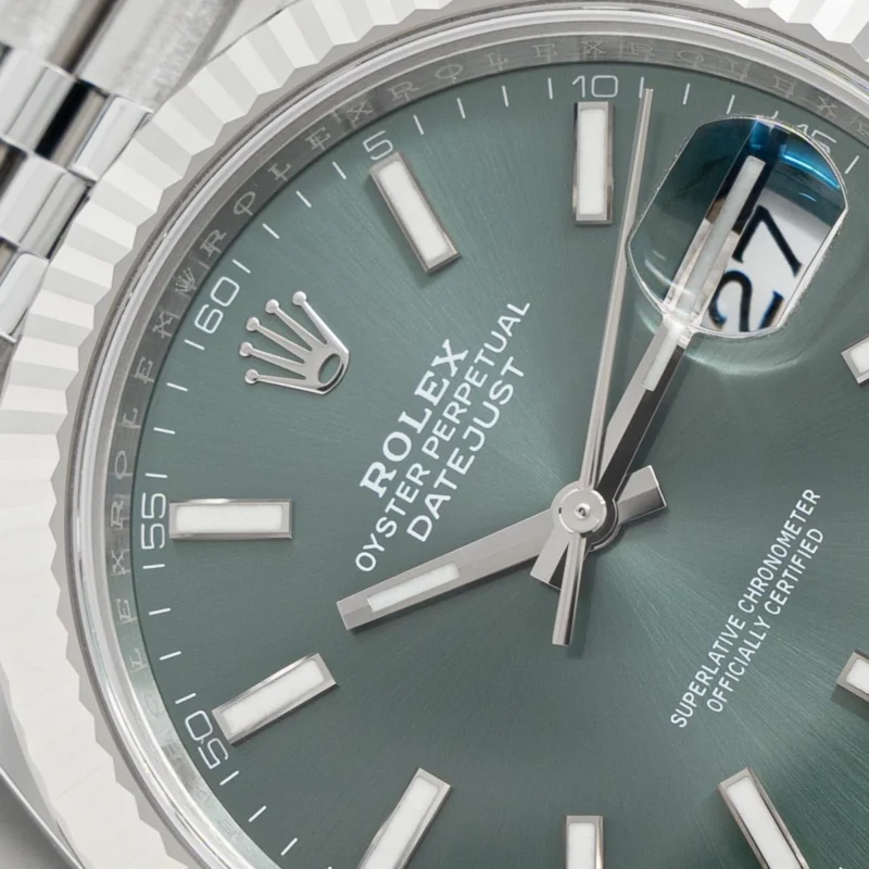 Unique Rolex Datejust 41mm Green Dial — image 6