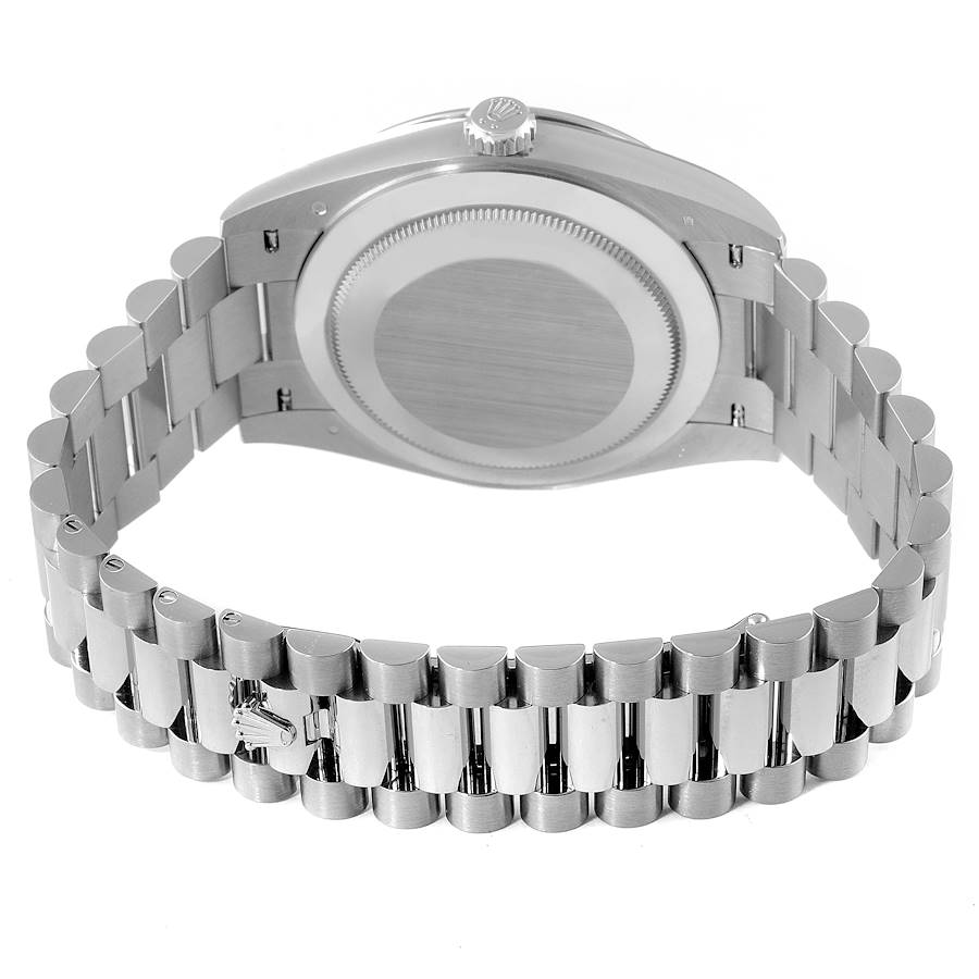 Elegant Rolex Day-Date 40 President White Gold Diamond Mens Watch 228349 — image 6