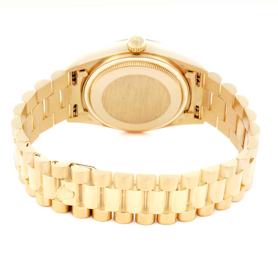 Winsome Rolex President Day-Date Yellow Gold Champagne Dial Mens Watch 18038 — image 7