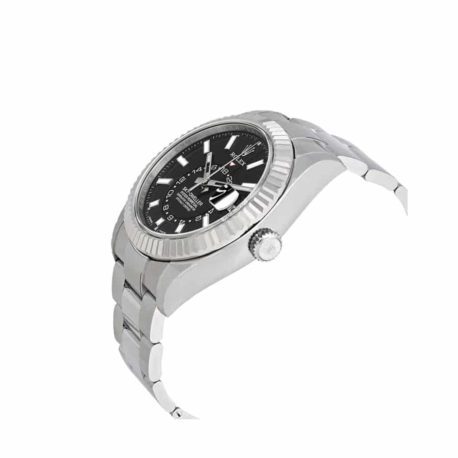 Fabled Rolex Sky-Dweller Black Dial Oyster Watch — image 3
