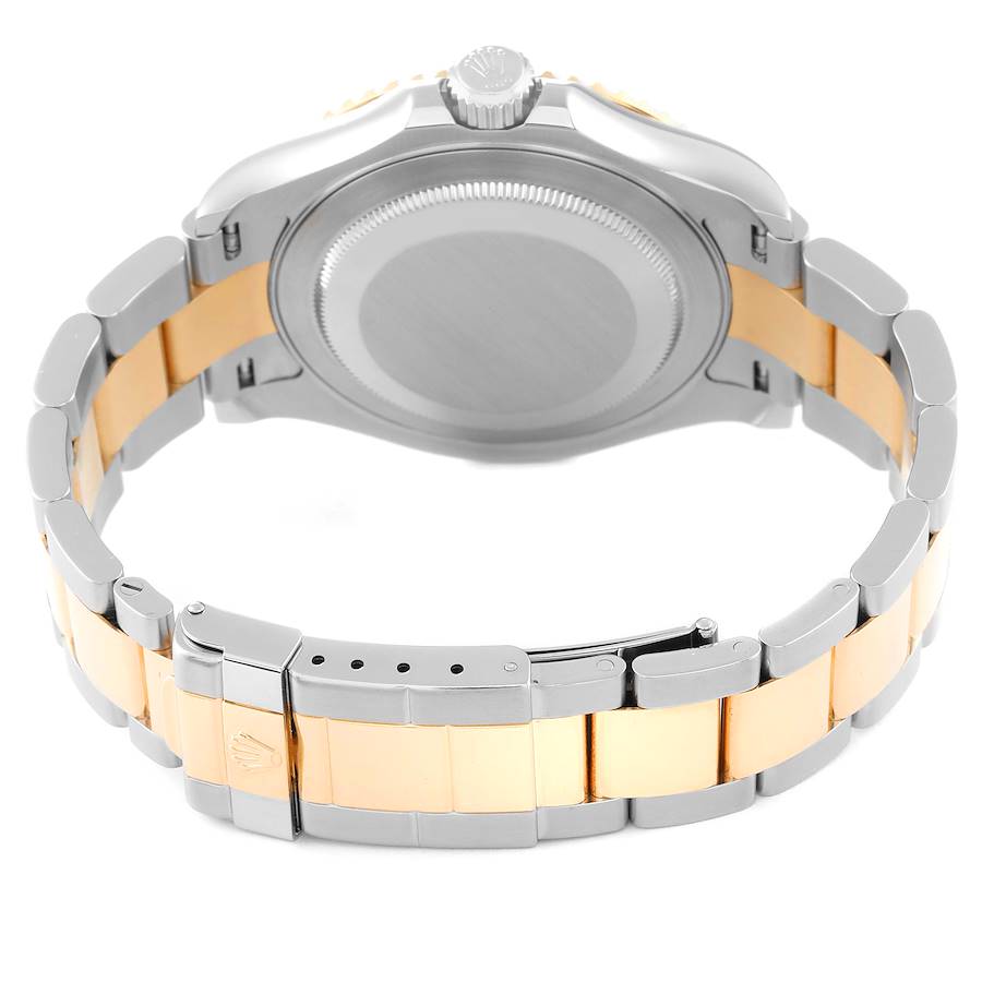 Understated Rolex Yachtmaster Steel Yellow Gold Slate Dial Mens Watch 16623 — image 7
